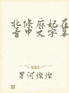 北条麻妃在线观看中文字幕