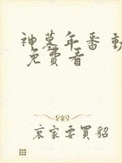 神墓年番 动漫 免费看封面