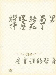 耀眼结局男主为什么死了