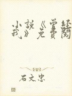 小说《曾经爱过我》免费阅读封面