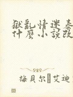 狱乱情迷泰剧是什么小说改编的