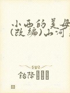 小西的美母教师(改编)山河著姐姐封面