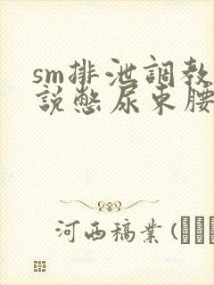 sm排泄调教小说憋尿束腰