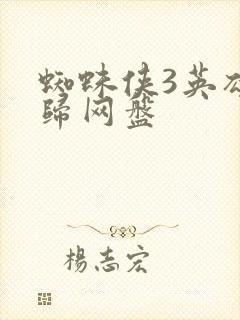 蜘蛛侠3英雄无归网盘