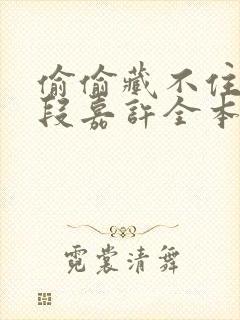 偷偷藏不住桑稚段嘉许全本下载