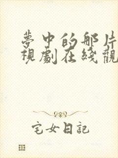 梦中的那片海电视剧在线观看免费高清