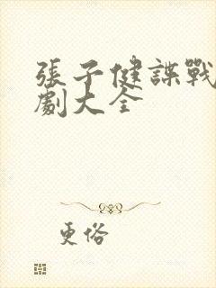 张子健谍战电视剧大全