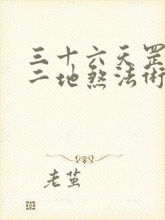 三十六天罡七十二地煞法术