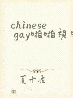 chinese gay啪啪视频封面