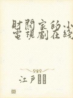 财阀家的小儿子电视剧在线