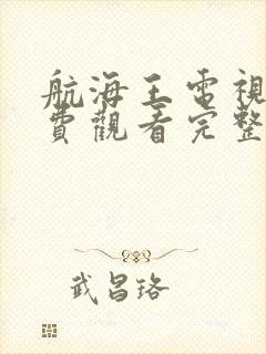 航海王电视剧免费观看完整版