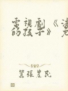 电视剧 《消失的孩子》 免费观看