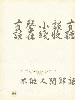 有声小说有声小说在线收听