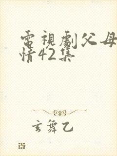电视剧父母的爱情42集
