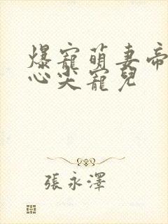 爆宠萌妻帝少的心尖宠儿