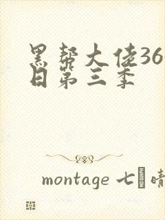 黑帮大佬365日第三季