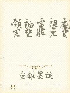 领袖电视剧高清完整版免费观看封面