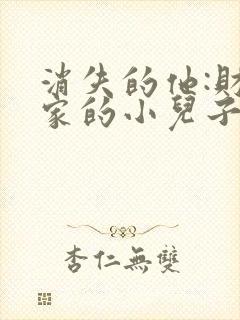 消失的他:财阀家的小儿子