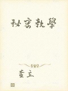 秘密教学