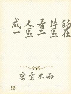 成人看片的视频一区二区在线播放