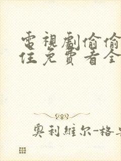 电视剧偷偷藏不住免费看全集