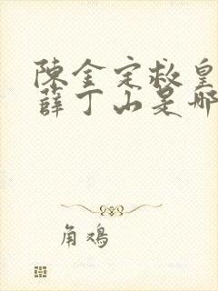 陈金定救皇上和薛丁山是哪一集