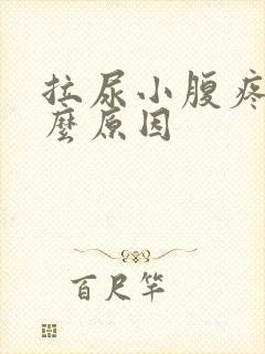 拉尿小腹疼痛什么原因封面