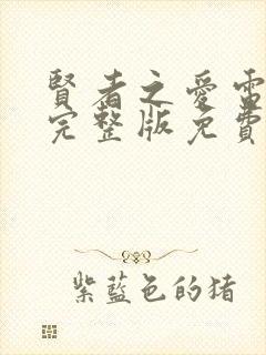 贤者之爱电视剧完整版免费观看