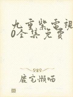 九重紫电视剧40全集免费