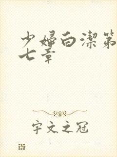 少妇白洁第三十七章