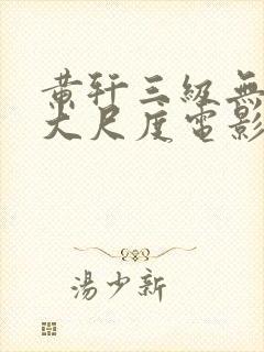 黄轩三级无删减大尺度电影封面
