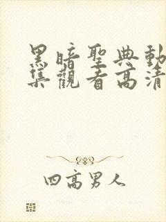 黑暗圣典动漫全集观看高清完整版