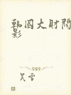 韩国大财阀的电影