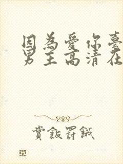 因为爱你台剧双男主高清在线观看