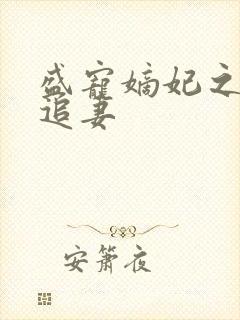 盛宠嫡妃之世子追妻