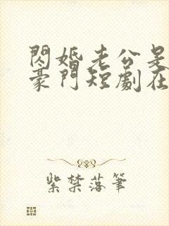 闪婚老公是超级豪门短剧在线全集免费