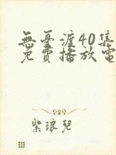 无忧渡40集全免费播放电视剧星辰影院