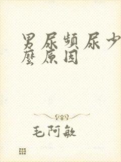 男尿频尿少是什么原因