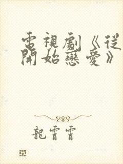 电视剧《从结婚开始恋爱》免费观看