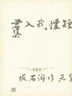 君入我怀短剧全集