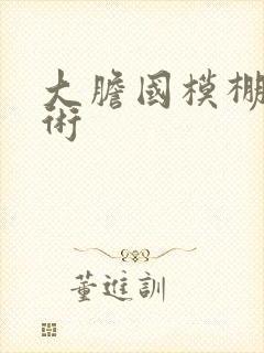 大胆国模棚拍艺术