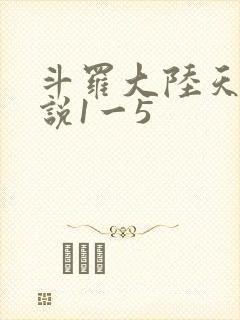 斗罗大陆天狂传说1一5