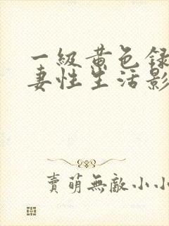 一级黄色录像夫妻性生活影片免费在线观看