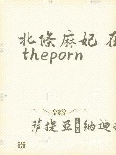 北条麻妃 在线 theporn