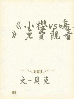 《小樱vs鸣人》免费观看全集