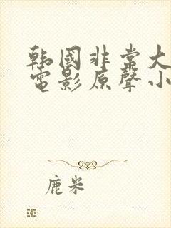 韩国非常大度的电影原声小姐在线观看