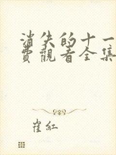 消失的十一层免费观看全集完整版封面