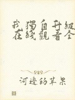 我独自升级漫画在线观看全集免费