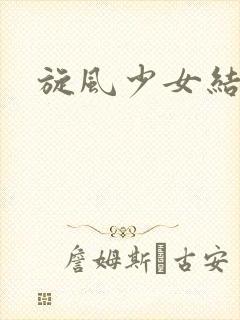 旋风少女结局封面