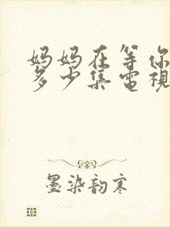 妈妈在等你总共多少集电视剧